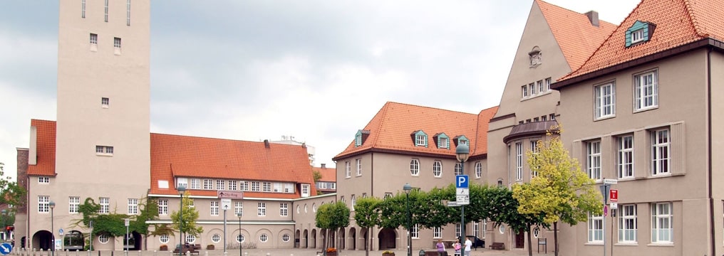 Verwaltungsgebäude der Stadt Delmenhorst.