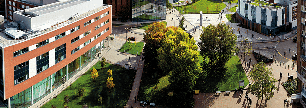 Aston University campus