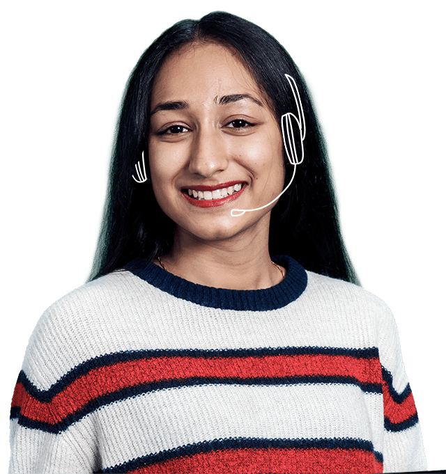 TOPdesk support hero with headset